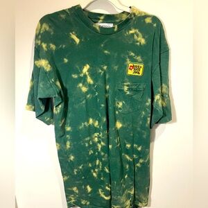 Upcycled Tie Dye Tee, Have A Nice Day XL